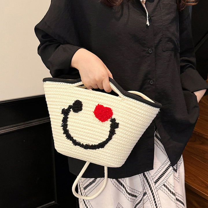 Artistic Woven Tote Bag