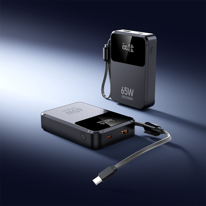 Portable power bank with intelligent fast charging function and digital display Kalsten