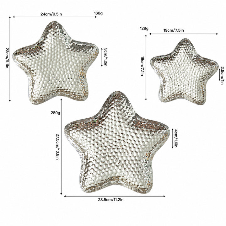 Decorative Star Shaped Bowl Set