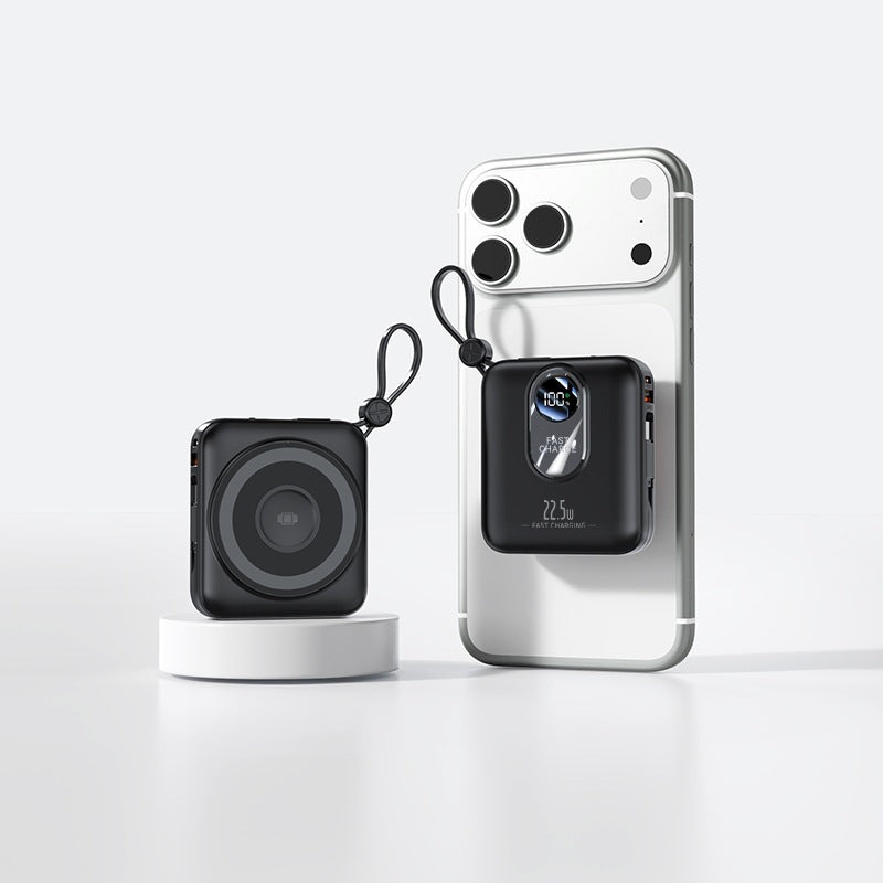 Powerbank with wireless charging function and digital smart display Kalsten