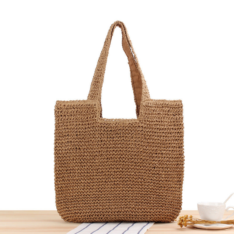 Handmade tote bag made of natural wicker Kalsten