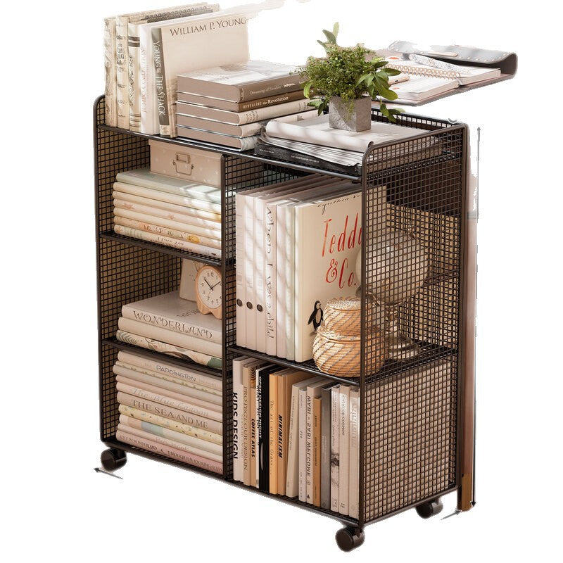 Modern Wire Mesh Bookshelf Organizer Kalsten