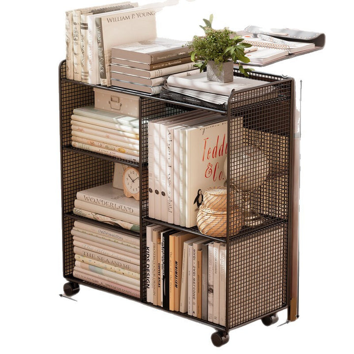 Modern Wire Mesh Bookshelf Organizer Kalsten