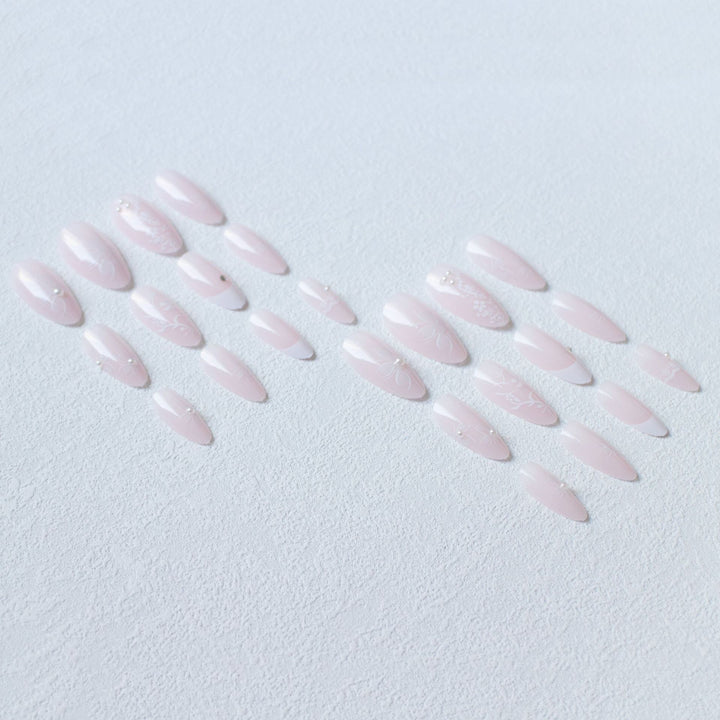 Elegant Floral Nail Art Set  1790958105