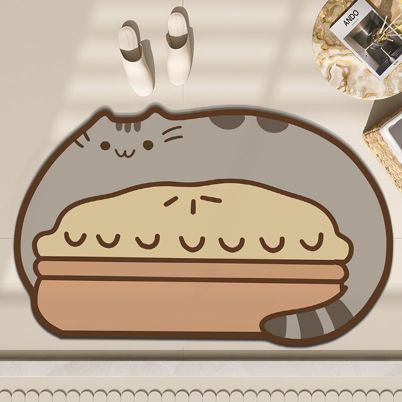 Fun Cat-Themed Decorative Floor Mat Kalsten