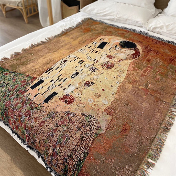 Artistic Graphic Throw Blanket