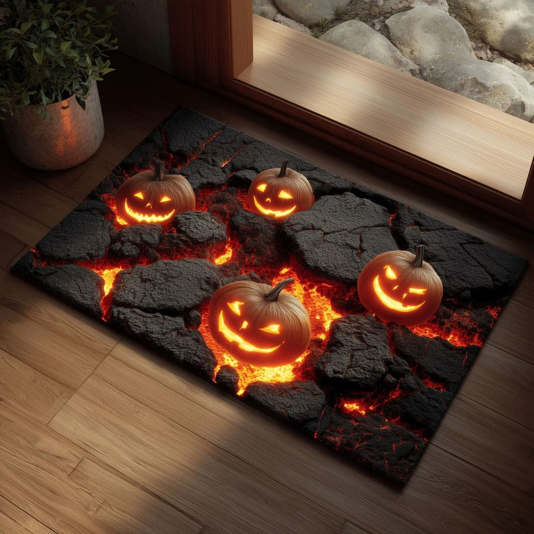 Artistic Dragon-Themed Doormat