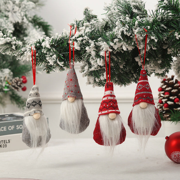 Cute Christmas tree decoration in gnome design Kalsten