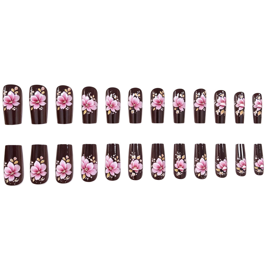 Floral Nail Art Design Kalsten