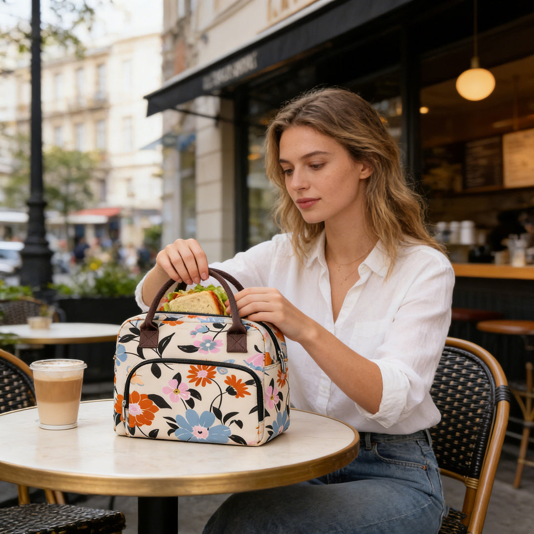 Stylish Leopard Print Travel Bag