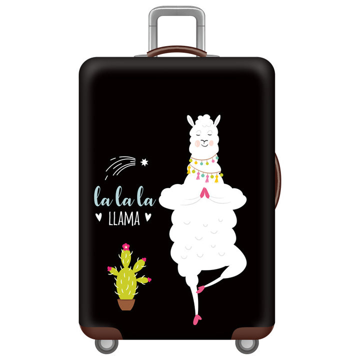 Women's Hard Shell Suitcase with Cute Cat Design Kalsten
