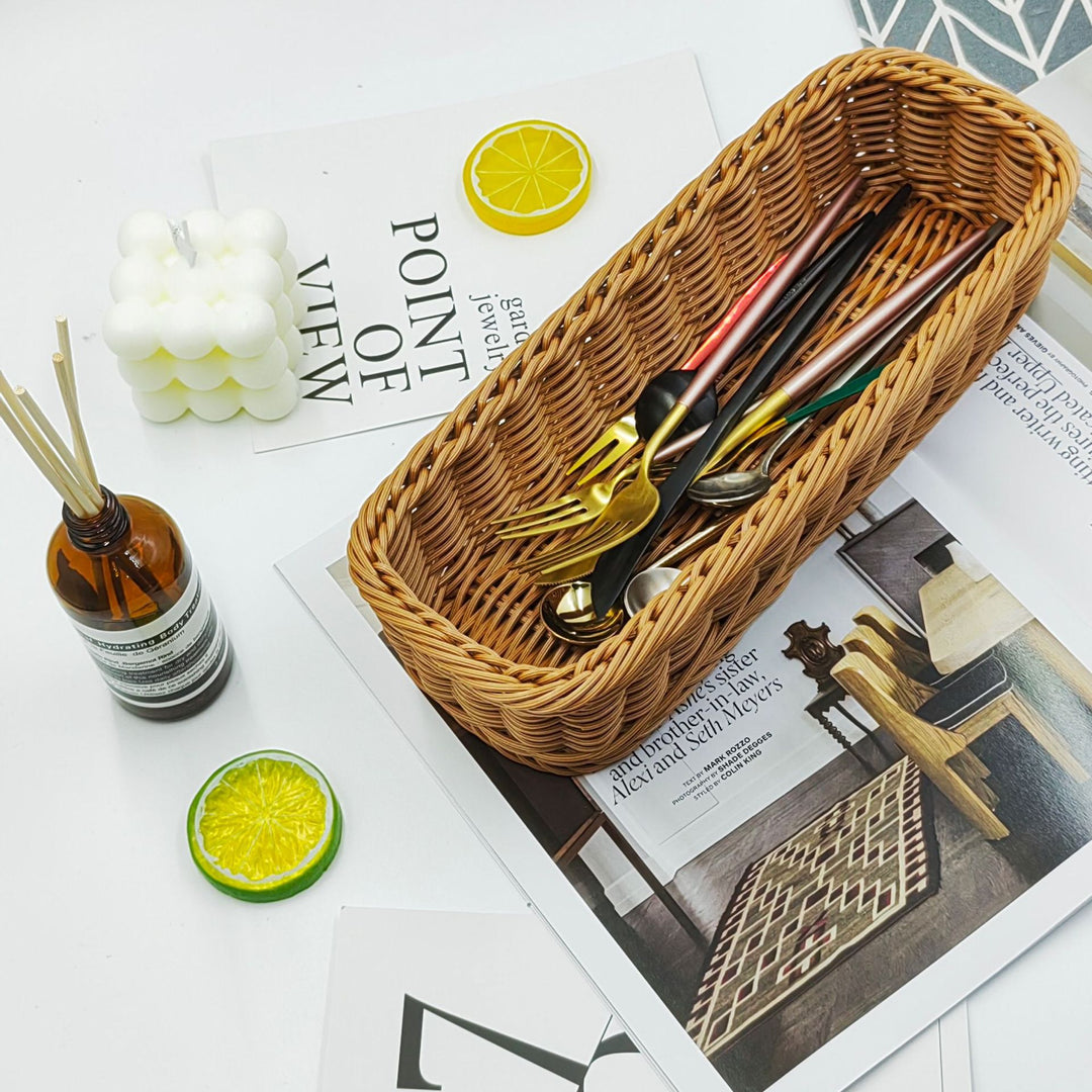 Decorative Woven Storage Basket Kalsten