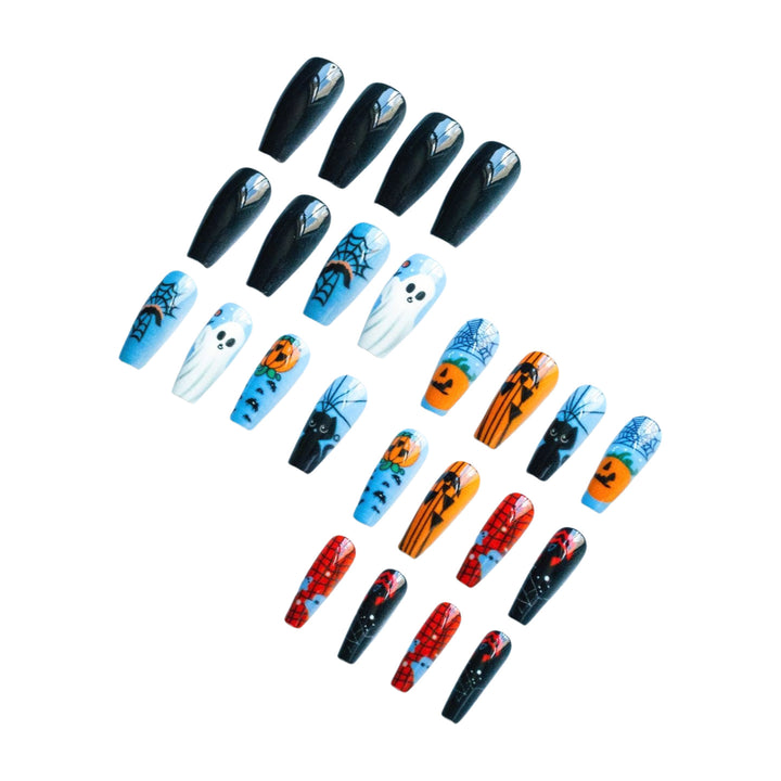 Halloween-Themed Artistic Press-On Nail Set Kalsten