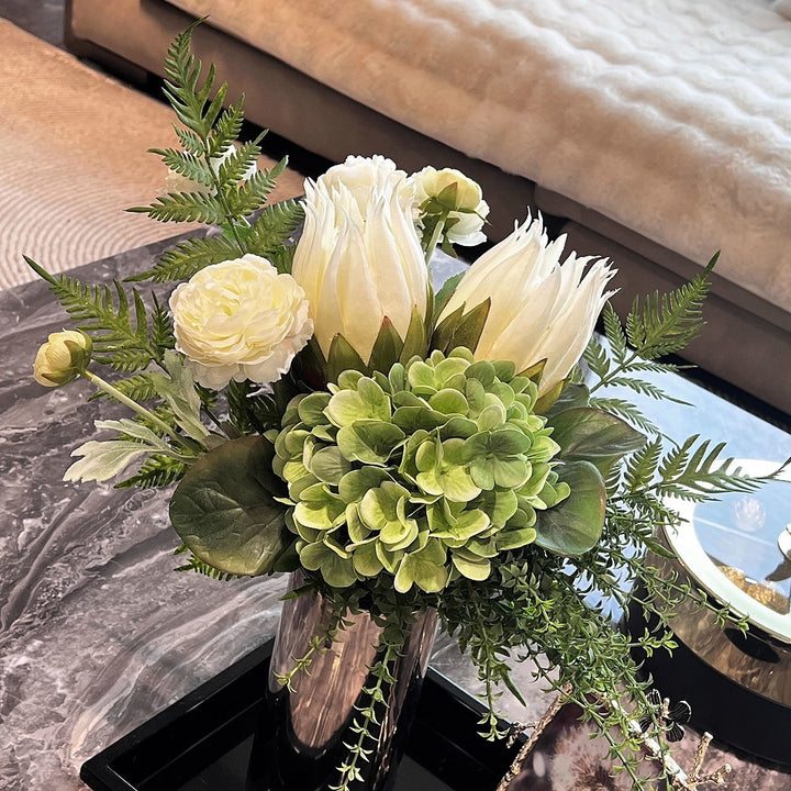 Lifelike Artificial Flower Arrangement