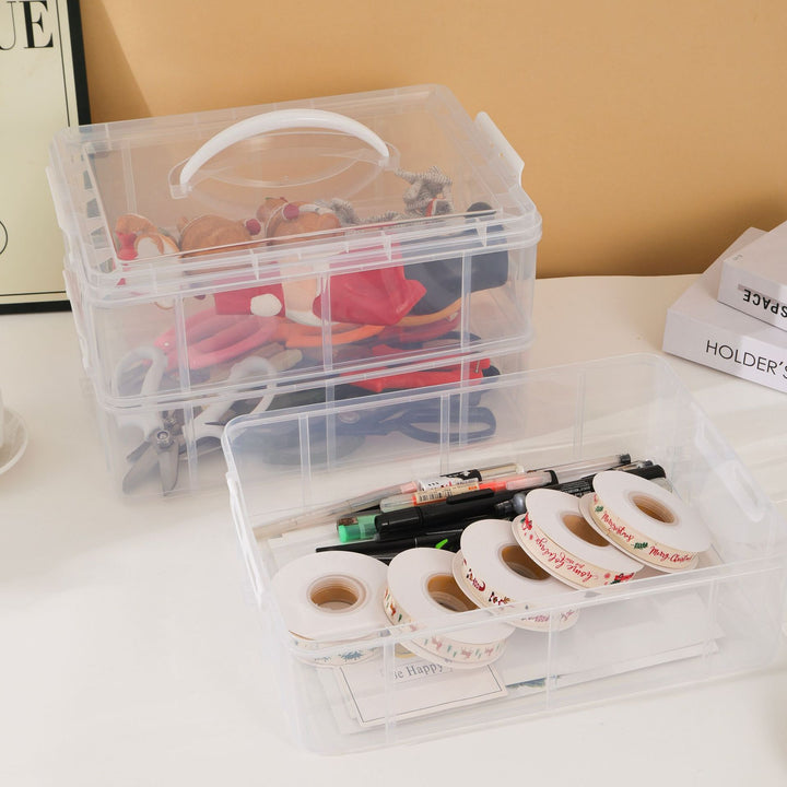 Clear Multi-Functional Organizer Container Kalsten