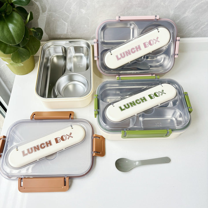 Multi-Compartment Leak-Proof Food Storage Lunch Box