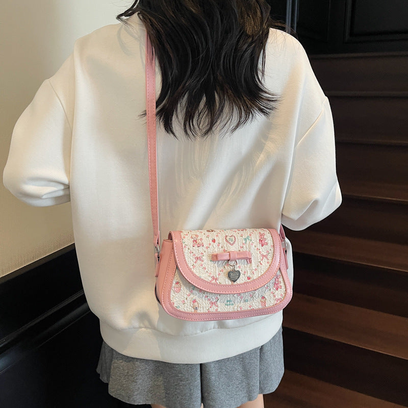 Playful Illustrated Mini Handbag Kalsten