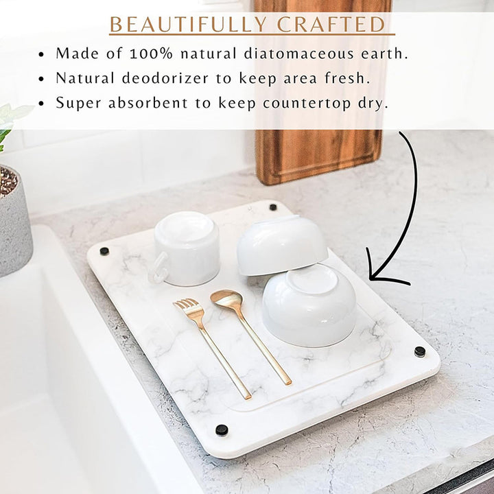 Elegant Marble Serving Tray