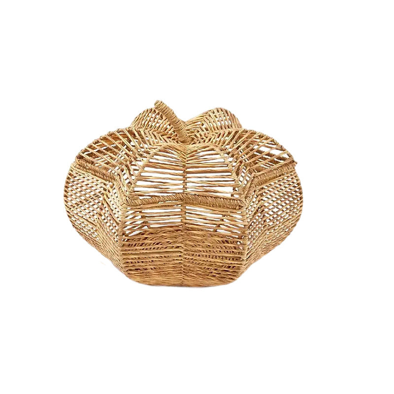 Handcrafted fruit basket in pumpkin design Kalsten