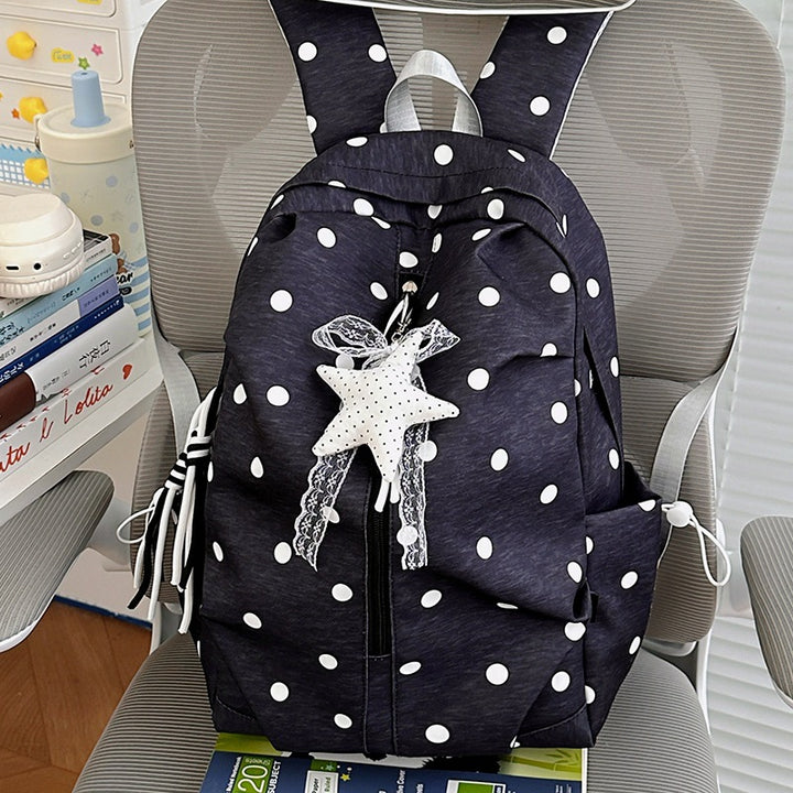Playful Polka Dot Backpack Kalsten