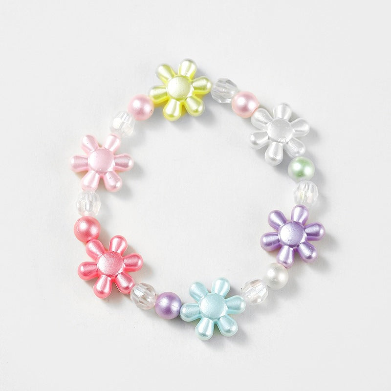 Friendship bracelet with Colorful Heart Charms Kalsten