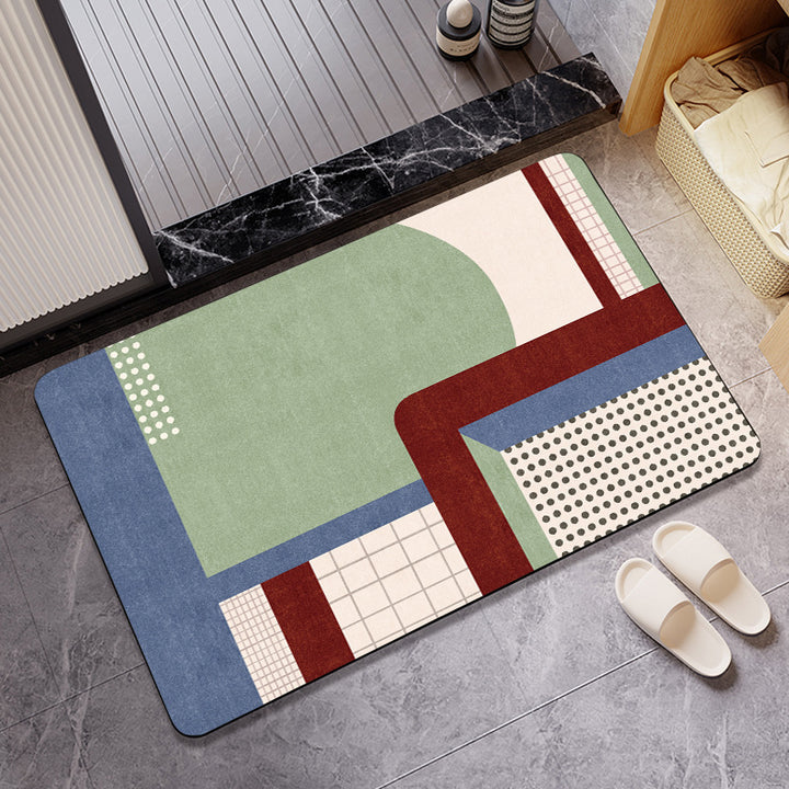 Modern Abstract Area Rug Kalsten