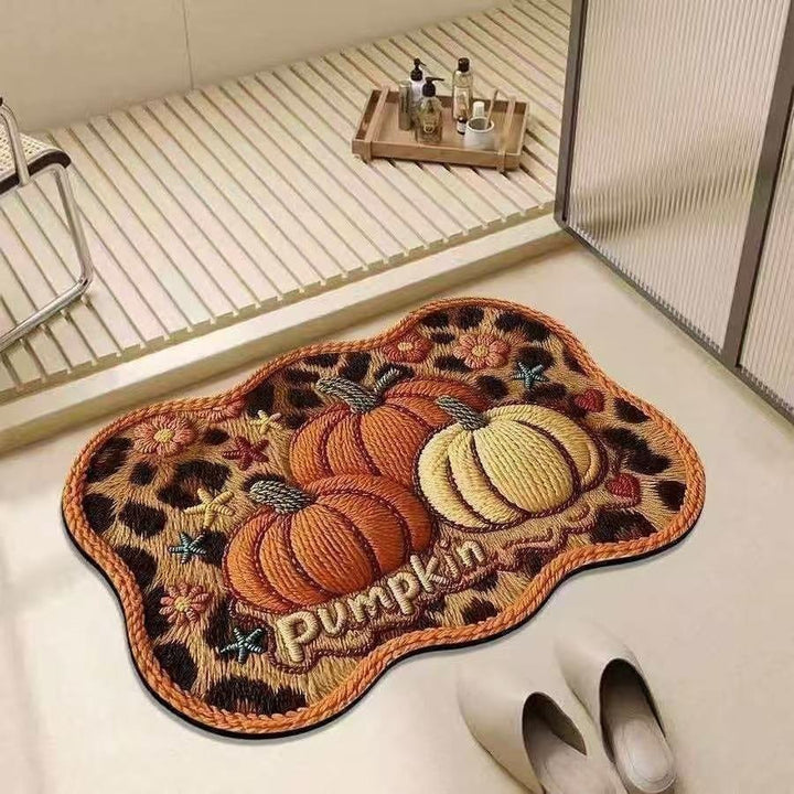 Cute Zebra-Themed Decorative Floor Mat Kalsten