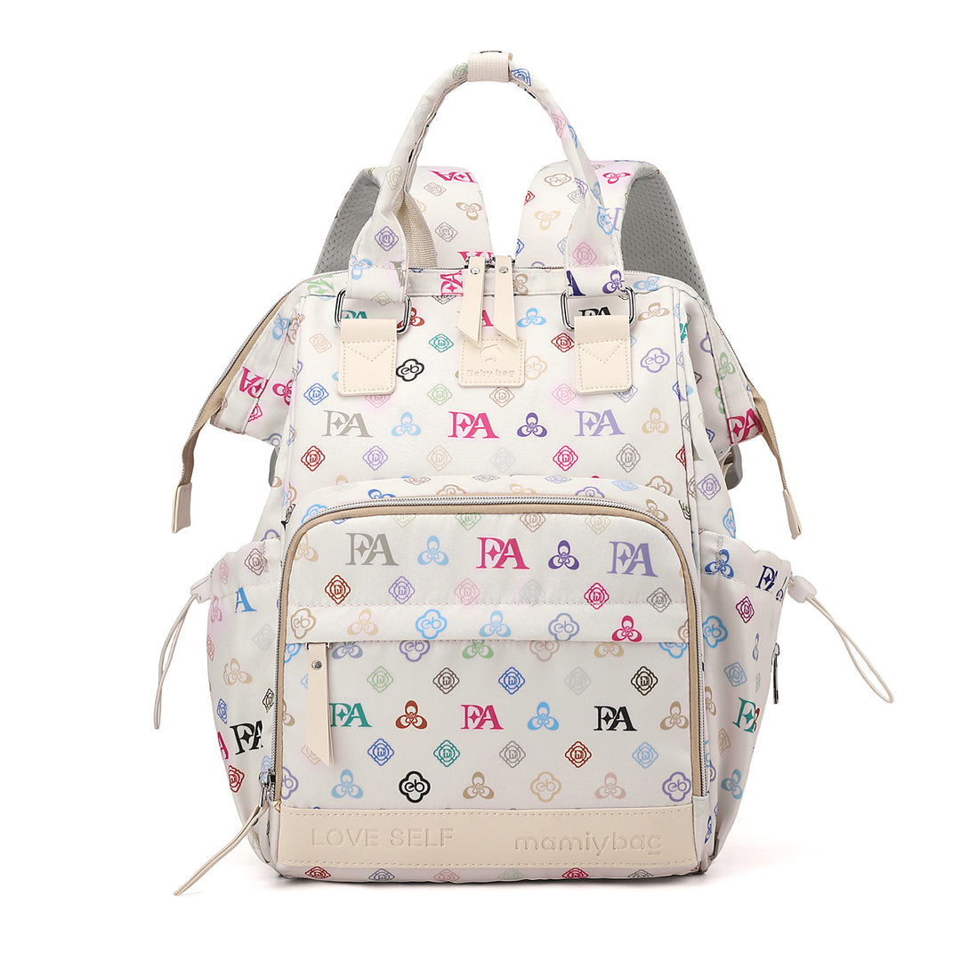 Floral Print Multi-Functional Backpack Kalsten