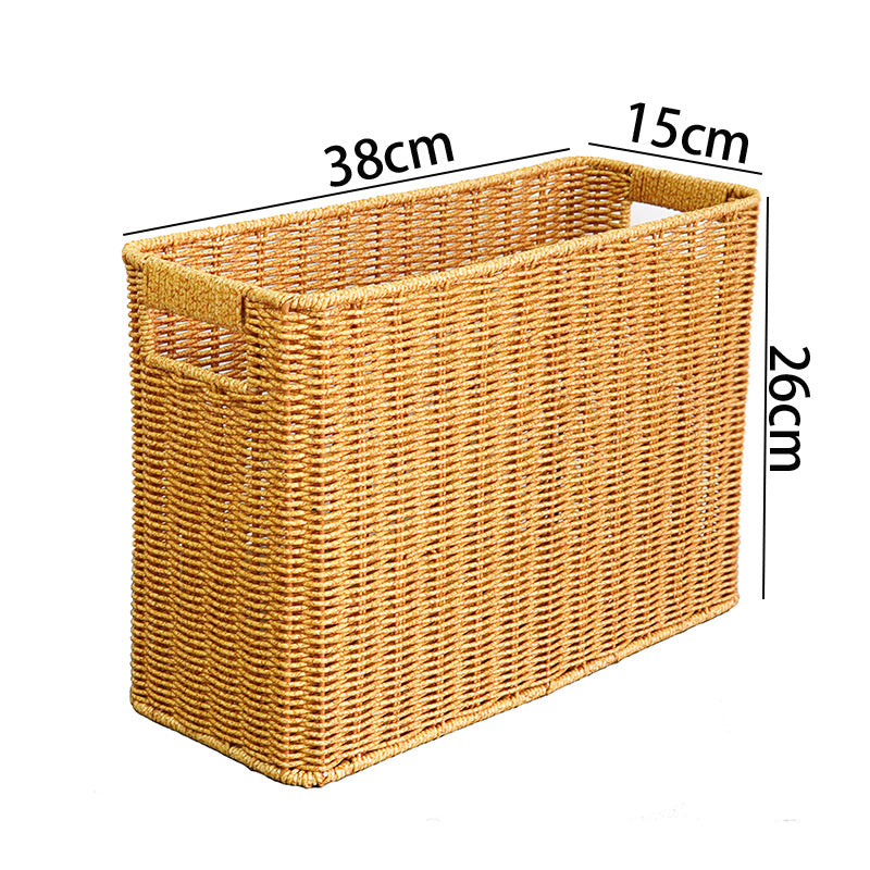 Versatile Wicker Organizer Basket Kalsten