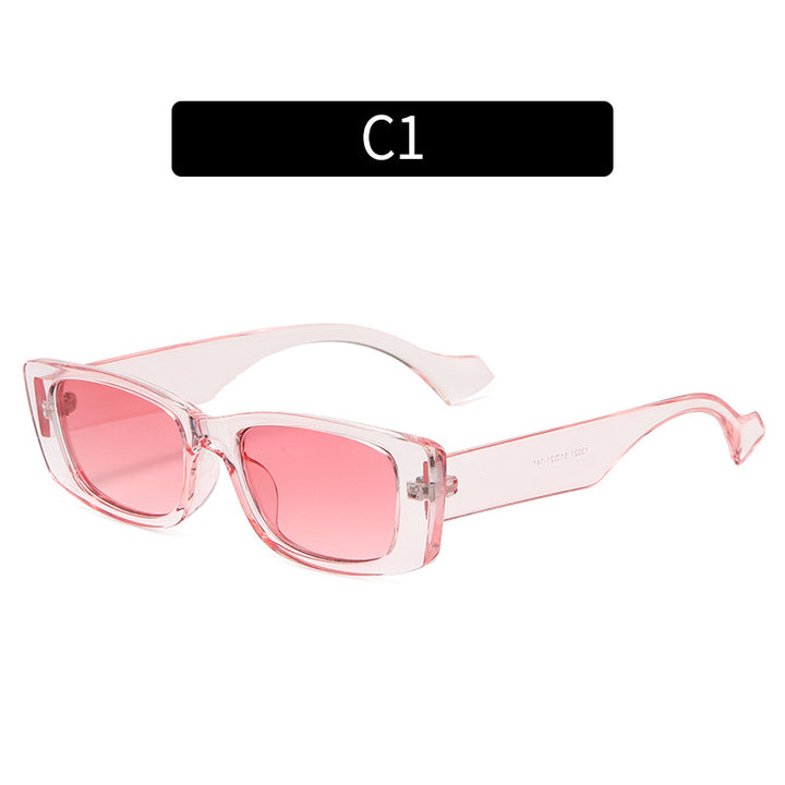 Retro-Inspired Oversized Rectangle Sunglasses