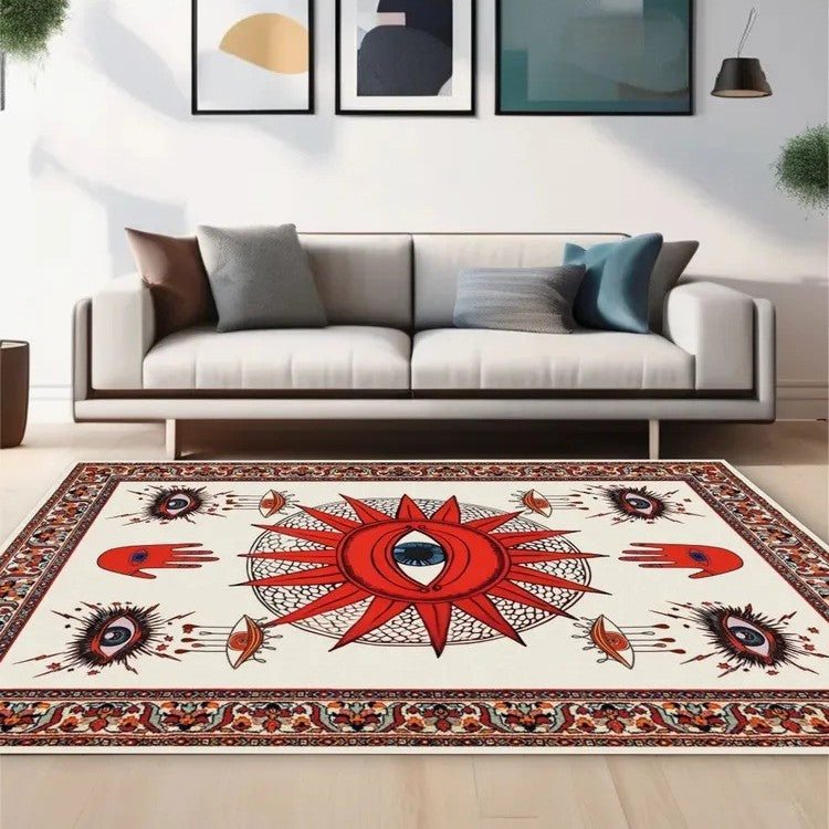 Bohemian-Inspired Decorative Area Rug