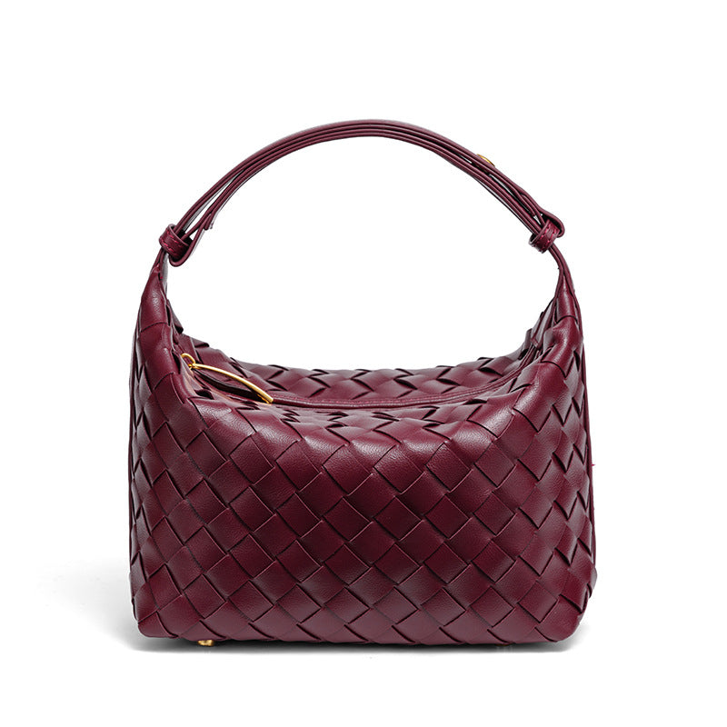 Handmade Woven Leather Mini Bag Kalsten