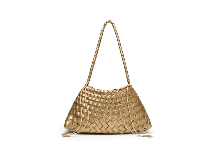 Textured Woven Slouchy Shoulder Bag Kalsten