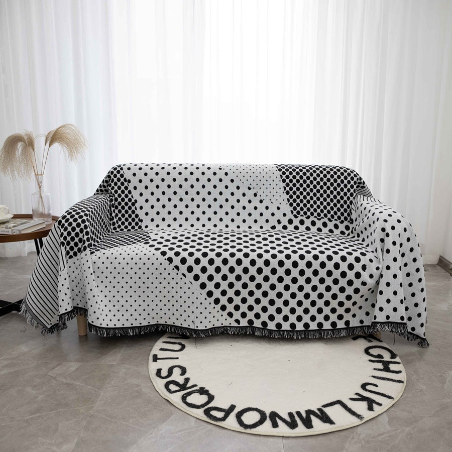 Stylish Bohemian Fringe Throw Blanket