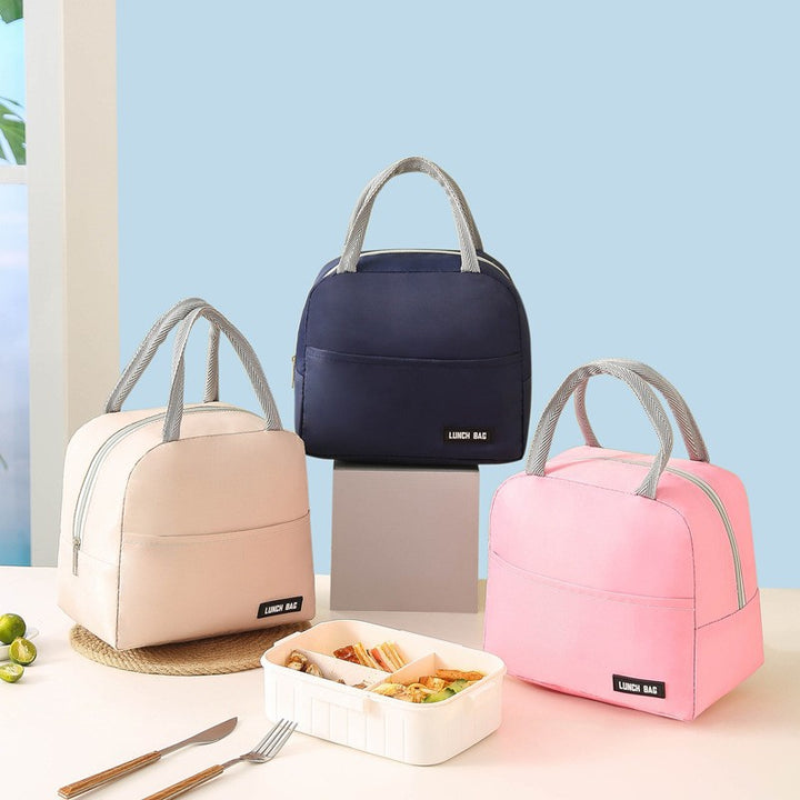 Multi-Compartment Insulated Lunch Bag