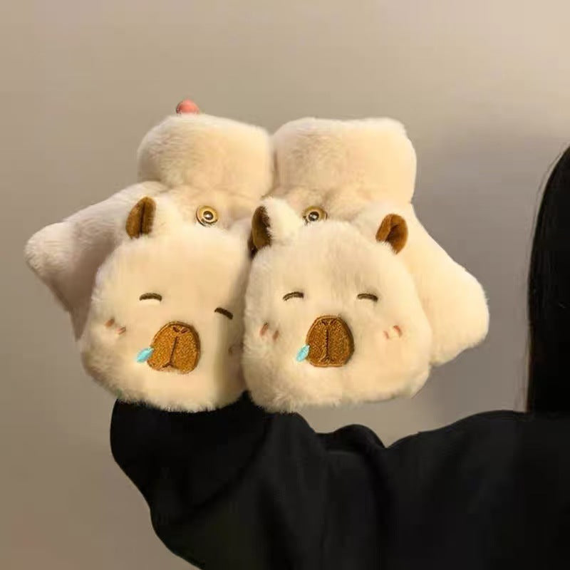 Cozy Animal Plush Slippers Kalsten