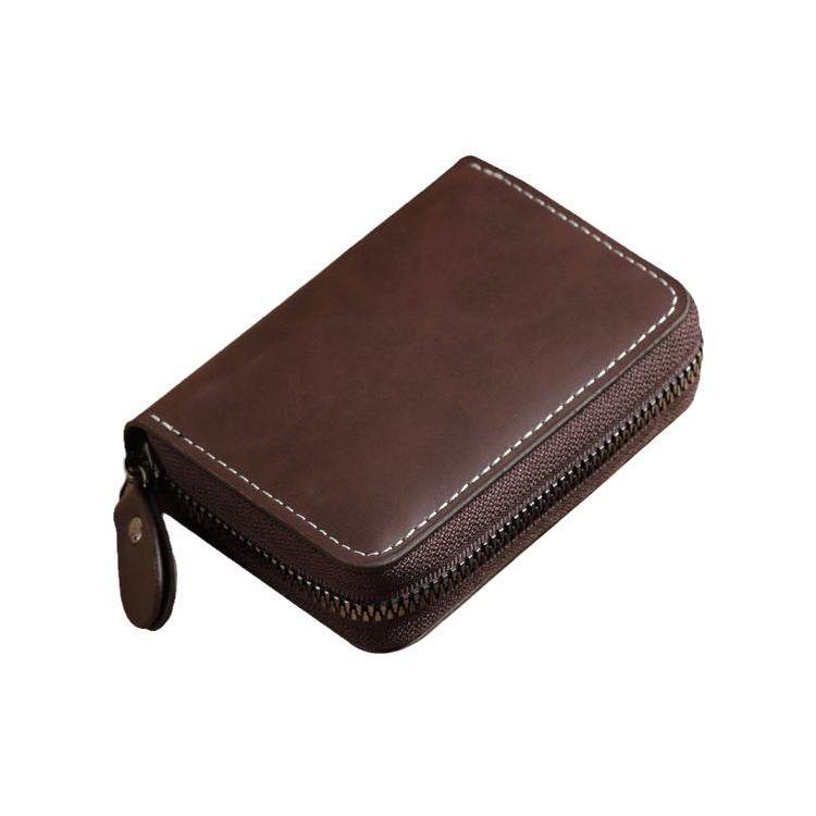 Premium Zippered Multi-Card Wallet