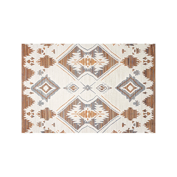 Geometric Pattern Area Rug Kalsten