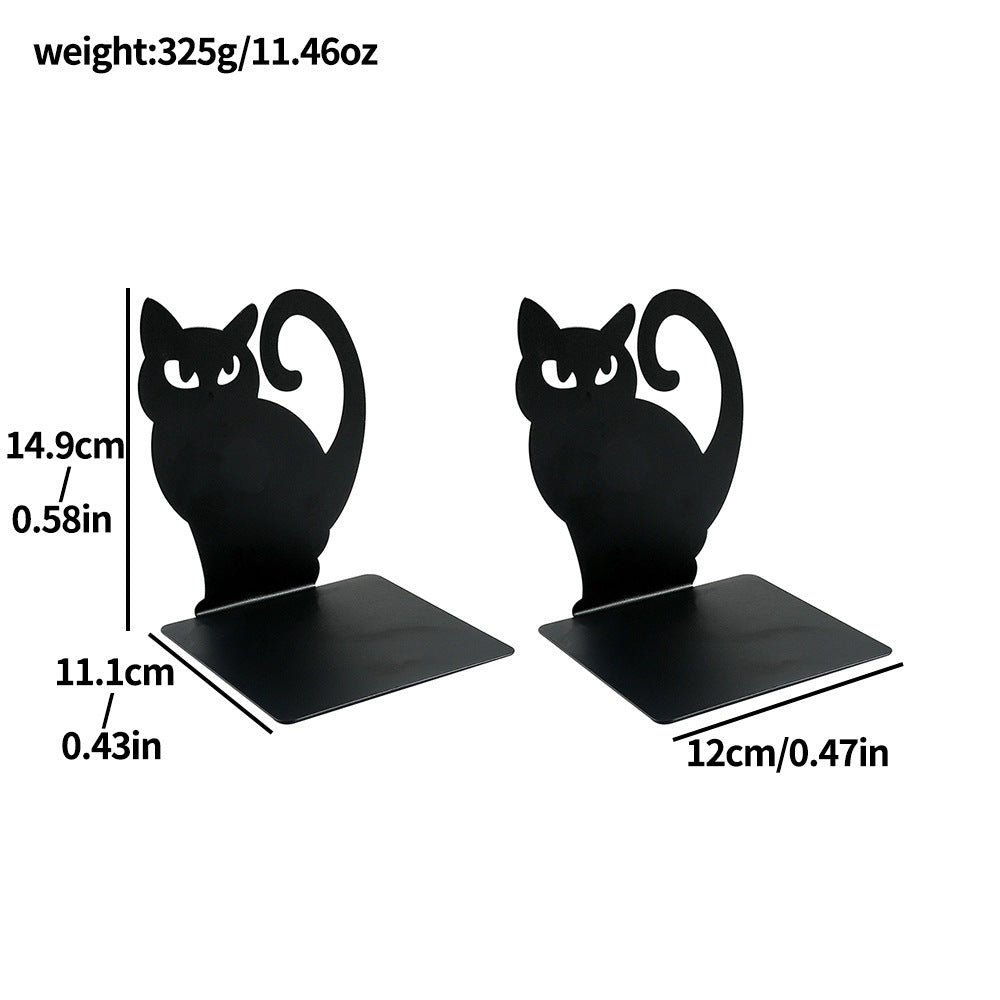 Cat-Themed Bookend