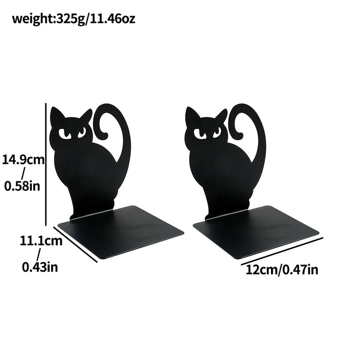 Cat-Themed Bookend