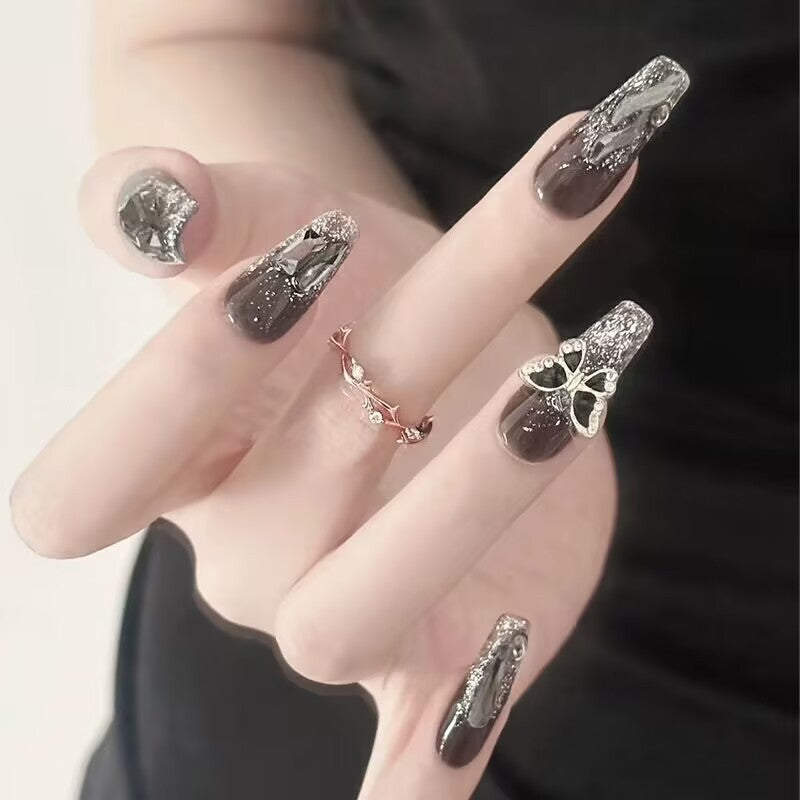 Creative Themed Press-On Nail Art Set Kalsten