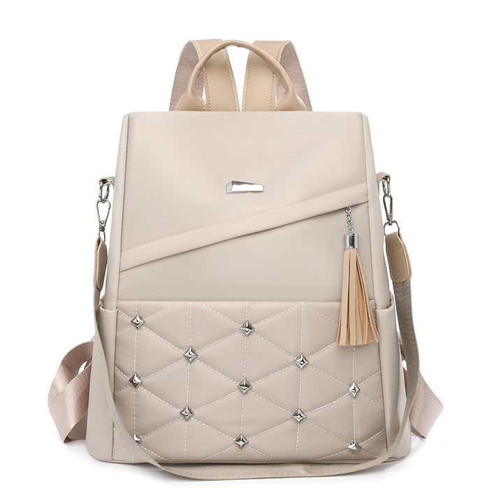 Stylish Quilted Multi-Functional Backpack