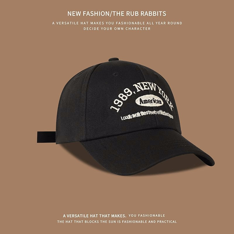 Vintage-Inspired Embroidered Baseball Cap