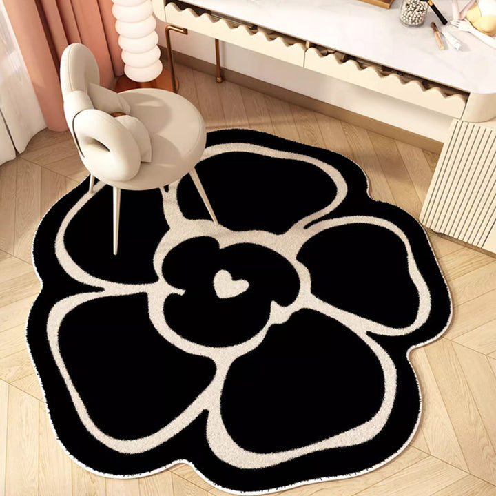 Floral Design Area Rug
