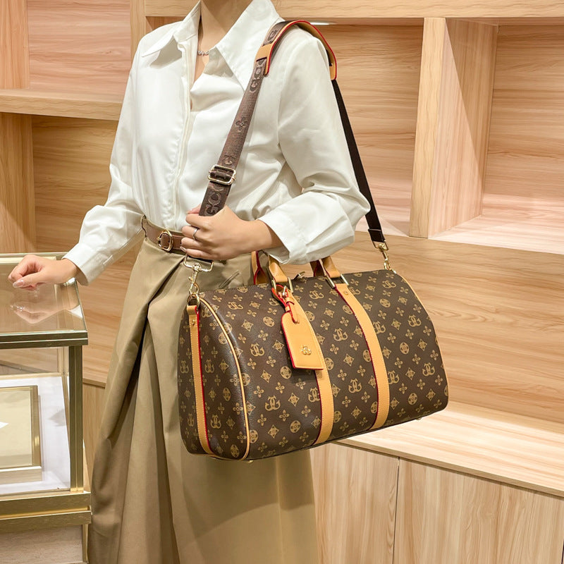 Luxurious Monogrammed Weekender Bag