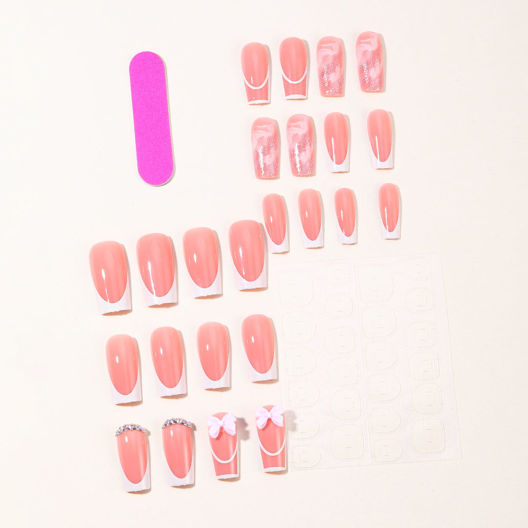 Elegant 3D Acrylic Nail Art Extensions Kalsten