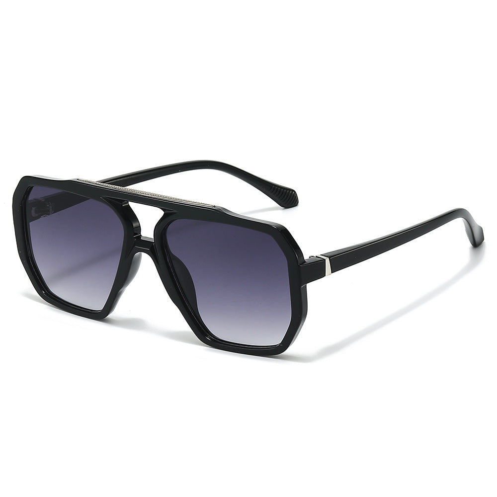Oversized Hexagonal Frame Sunglasses Kalsten