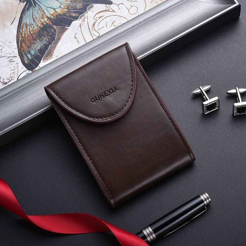 Vintage Leather Card Holder Kalsten