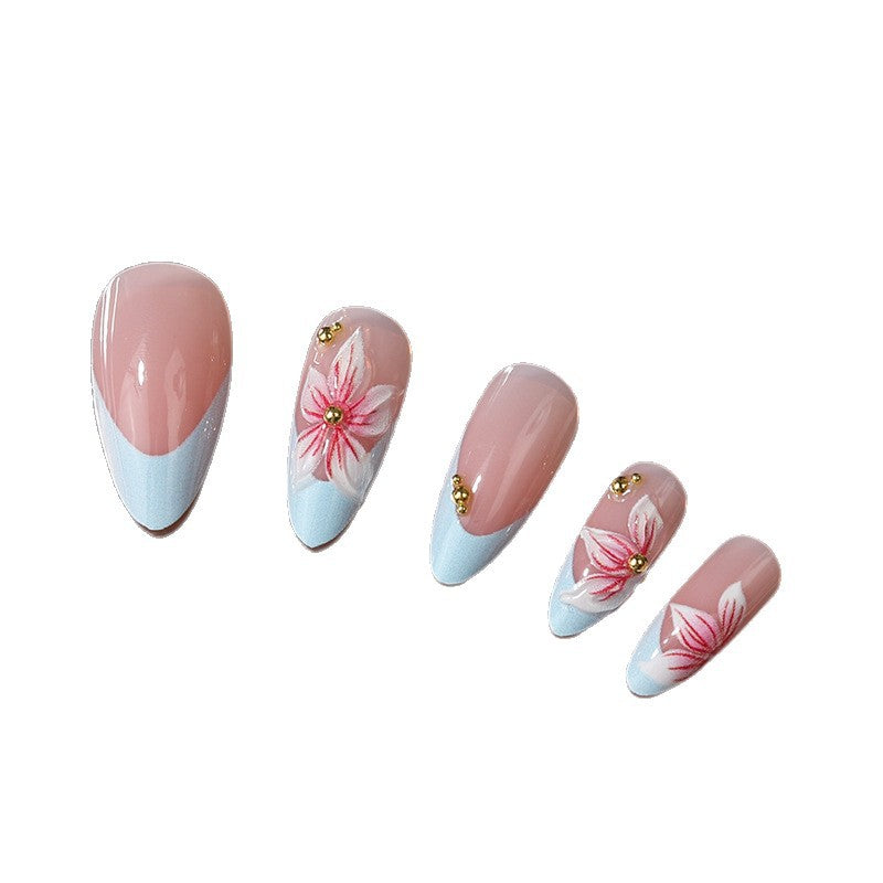 Floral Art Design Press-On Nail Set Kalsten
