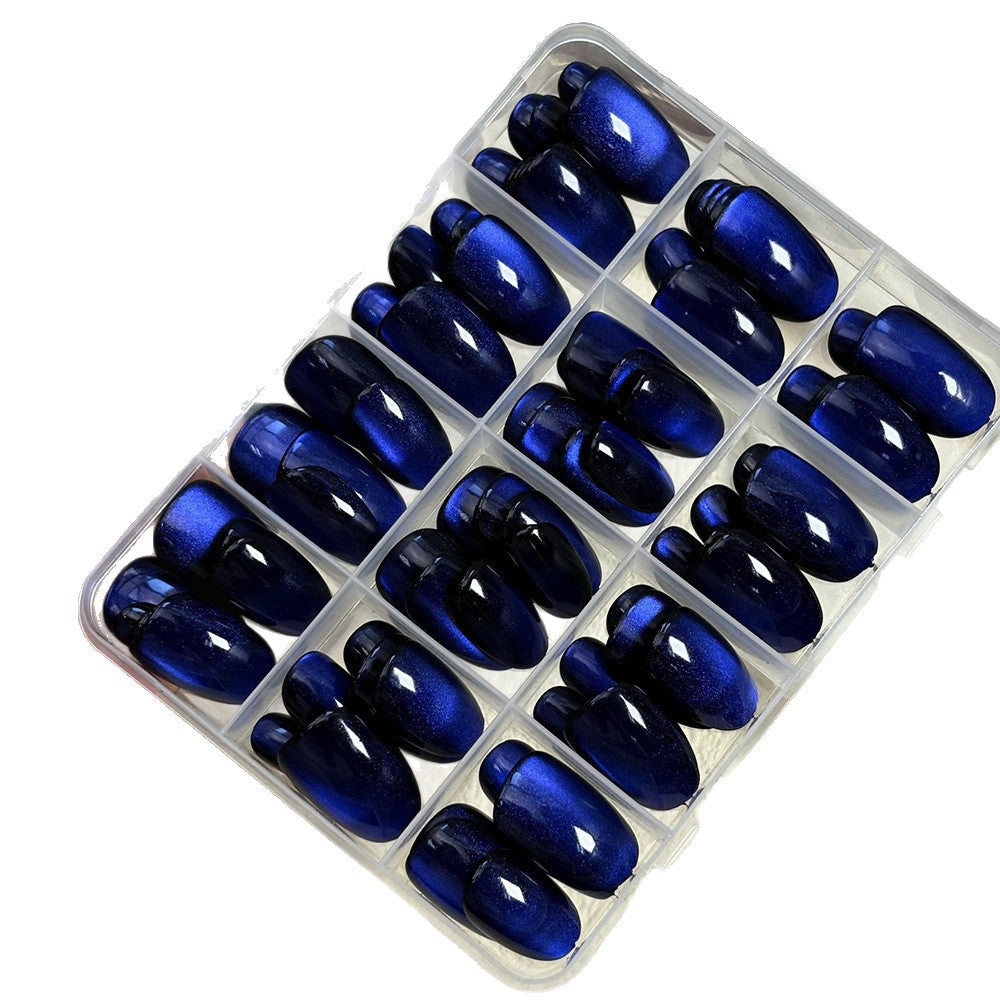 Glossy Stiletto-Shaped Press-On Nail Set Kalsten